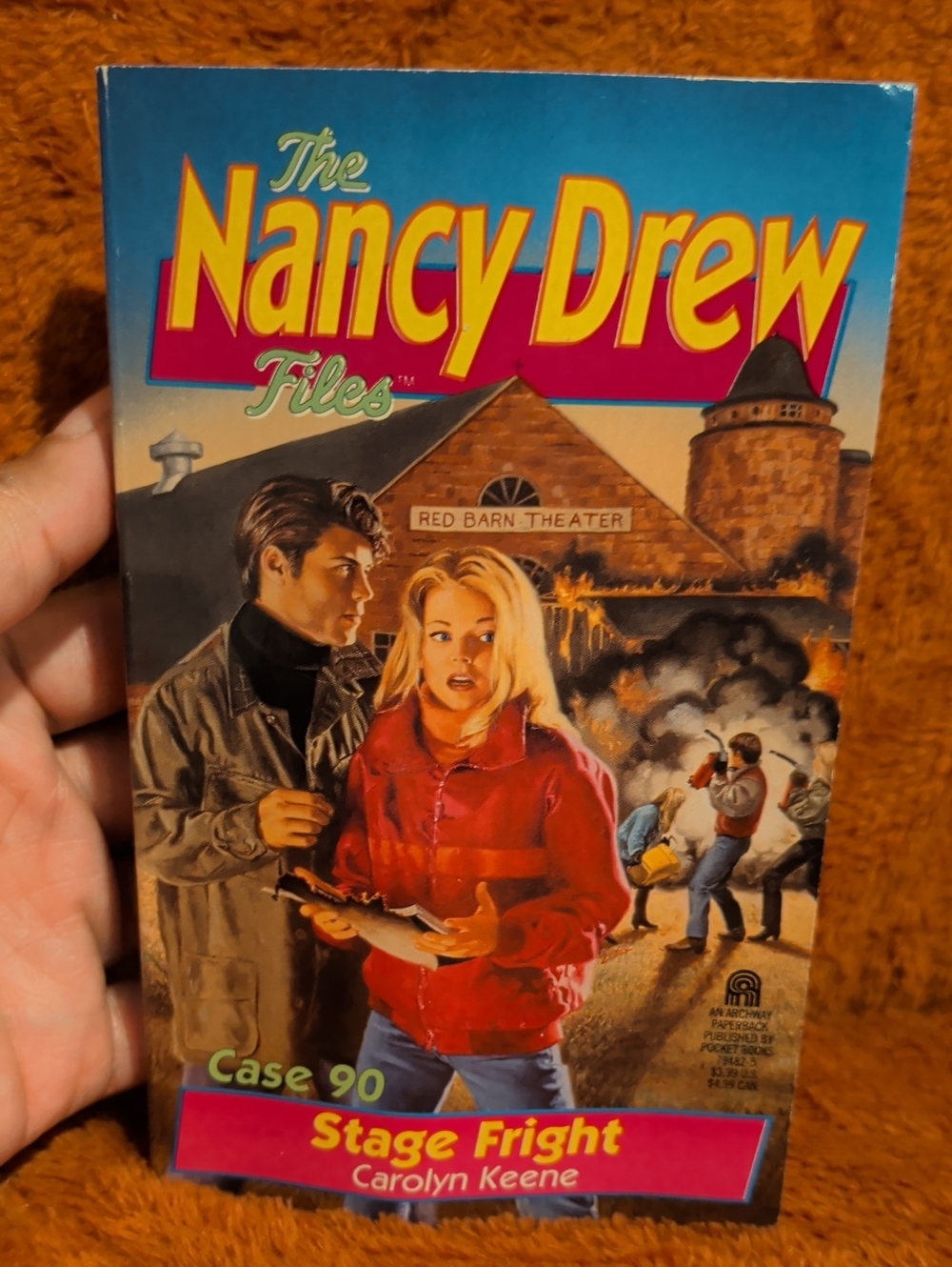 The Nancy Drew Files Case 90: Stage Fright - Paperback Mystery